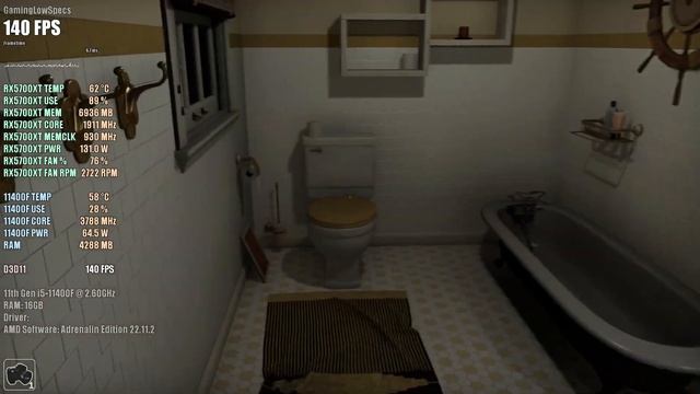 Confabulation - RX 5700XT 8GB - Intel i5-11400F - 1080p High Benchmark смотреть онлайн