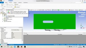 Урок 1. Часть 2. Ansys Fluent Tutorial. Построение сетки.