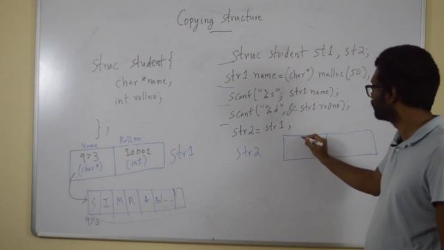 Lecture 13.1 | Structures | shallow vs deep copy