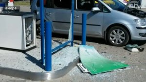 В Нарве у машины взорвалось газовое оборудование