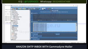 Amazon Smtp with Gammadyne mailer