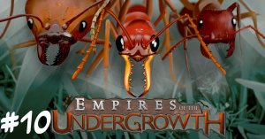 Время поджимает, вода поднимается, муравьи тупят, я горю. Empires of the Undergrowth #10