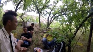На велосипедах в горы. Варзобское ущелье Таджикистана.