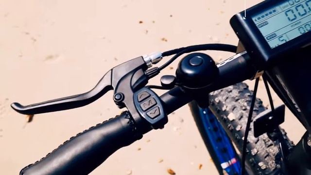 ECOTRIC Fat Tire Electric Bike Beach Snow Bicycle 26" 4.0 inch Fat Tire ebike 500W 36V/12AH смотреть онлайн