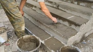 Подготовка основания ступеней под облицовку