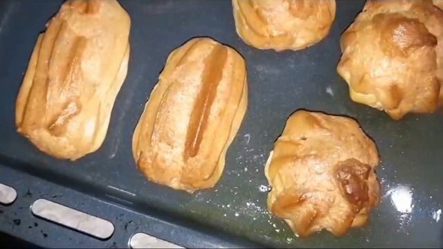 МК по заварным пирожным с кремом пломбир смотреть онлайн