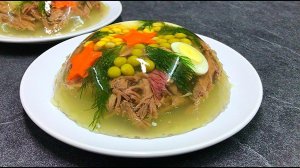 ХОЛОДЕЦ Правильный. Все секреты приготовления Вкусного Холодца. Холодец из говядины без желатина
