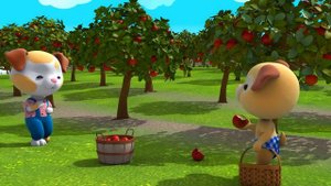 Honey Bee Acres Webisode 6:  Apples, Apples Everywhere! | Animation for Kids