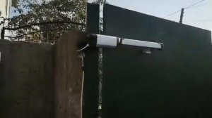 Монтаж автоматики для распашных ворот BFT A40 от компании МИР ВИДЕО