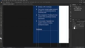 How to design/write a Job Winning Resume/CV | Adobe Photoshop