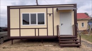 Модульное здание из сендвич-панелей согласно ГОСТ размер 6х3м