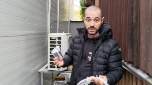 Подогрев блока кондиционера | Доработка кондиционера для обогрева дома | Обогрев дома кондиционером