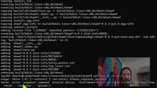 python3 -m twine upload dist/*