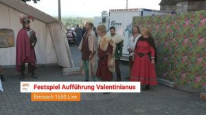 Festspiele Aufführung Valentinian Live Stream