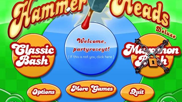 Hammer Heads Deluxe music title screen смотреть онлайн