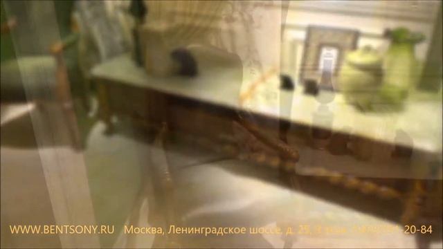 Видео обзор: Тумба "Лоренс А" классическая, столешница мрамор