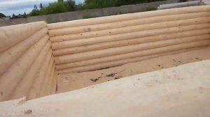 ГОТОВЫЙ СРУБ 5Х4 В ЛАПУ(в ласточкин хвост), В КРУГЛОЕ БРЕВНО, НА РУБОЧНОЙ ПЛОЩАДКЕ.