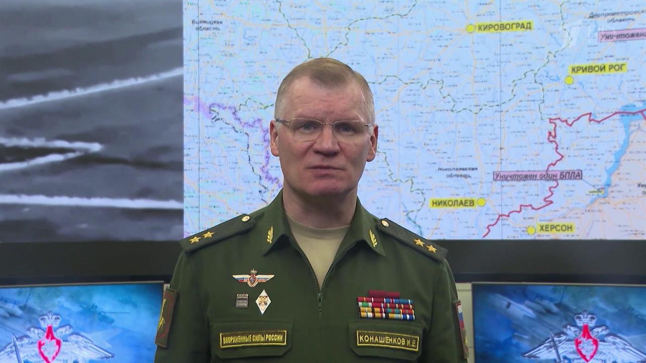 Минобороны РФ сообщает об активных действиях войск на всех направлениях спецоперации