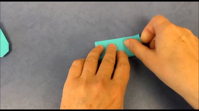 Капли воды оригами (2 варианта) | Origami water drops (2 options)