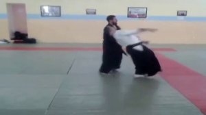 #Айкидо #приемы #броски руками №1