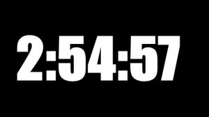 5 HOUR 50 MINUTE TIMER • 350 MINUTE COUNTDOWN TIMER ⏰ LOUD ALARM ⏰