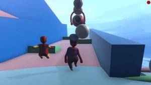 СЛОМАЛИ КАРТУ ФОЛ ГАЙС В HUMAN FALL FLAT пластилиновые герои Володя Человек Паук и Железный Человек
