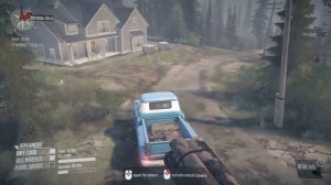 spin tire mudrunner old timer dlc 1957 Chevrolet NAPCO 3100 GMC DW950 and Rocky Hills part 4