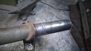 Реставрация задней балки ЛуАЗ часть2