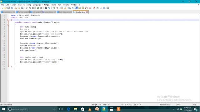 User Input in Java | Using Scanner Statement |Using Predefined class| Program Preneur смотреть онлайн