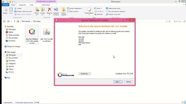 como Instalar el JDK de Java 15.0.1 y NetBeans 12.1 2020 смотреть онлайн