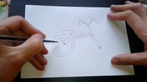 Рисование: Как нарисовать ВЕЛОСИПЕД поэтапно (ДЛЯ НАЧИНАЮЩИХ). How to DRAW a BYCYCLE?
