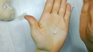 Как сделать объемный нос текстильной кукле. Приваливаю нос.