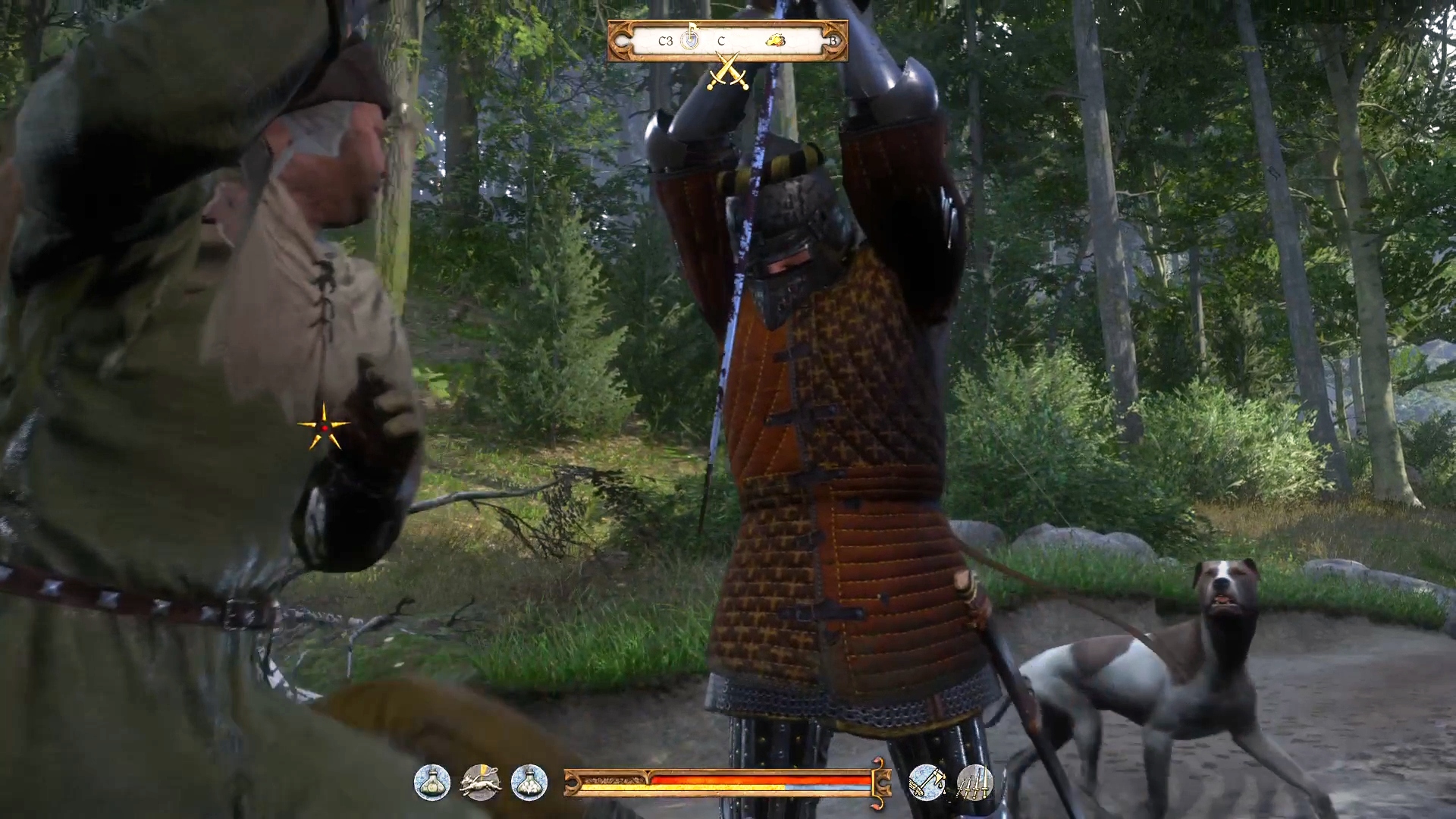 Общение с разбойниками [Kingdom Come Deliverance, 2020, PS4 Pro]