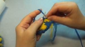 Вязание спицами домашние тапочки #97