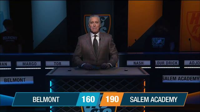 Belmont vs. Salem Academy | Qualifying Round | High School Quiz Show (1109) смотреть онлайн