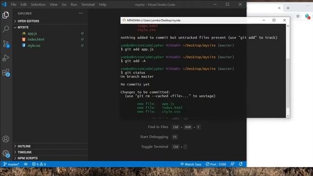 4.Git, GitHub, and Version Control - See Git in Action (git - add, status, commit, checkout) смотреть онлайн