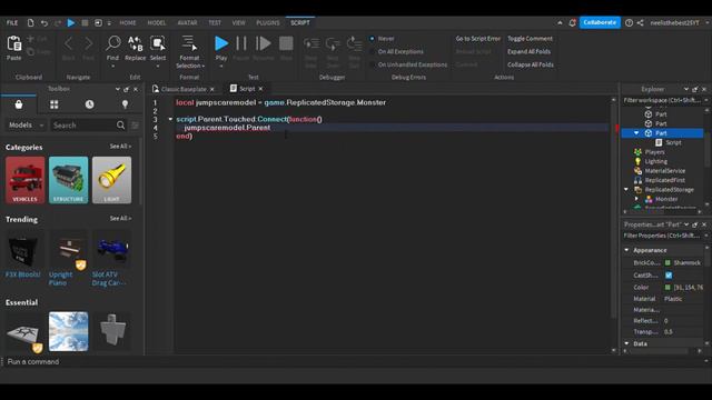 How To Make A Jumpscare In Roblox Studio | 2023 смотреть онлайн