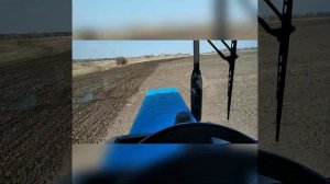 Боронование навесной бороной на тракторе МТЗ 82.1