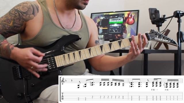 ‘Stricken’ By Disturbed - Guitar Playthrough W/tabs (Chris Zoupa)