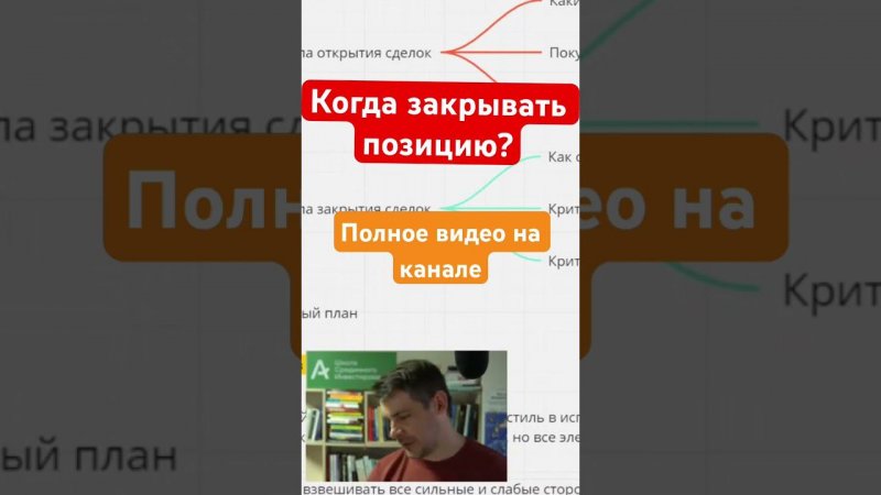 Когда закрывать позицию?