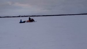 Снегоход ирбис SF 200 L. Покатушки! (02.01.2023г.)