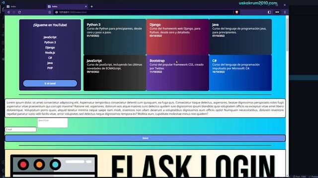 CSS Grid - Flexbox: Tutorial desde Cero, para Principiantes, Curso en español, Ejemplo Práctico ✅ смотреть онлайн