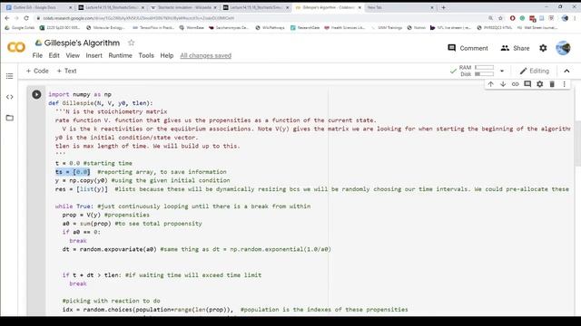 Stochastic Process Modeling using Gillespie Algorithms in Python: Oscillator Intro PT1 смотреть онлайн
