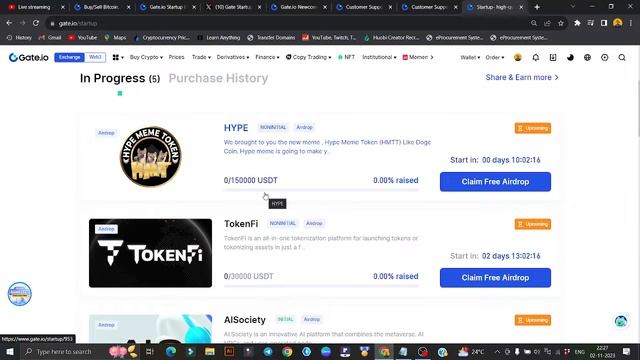 Gate.io $50,000 New Comer Benefits + $330,000 Free Airdrops смотреть онлайн
