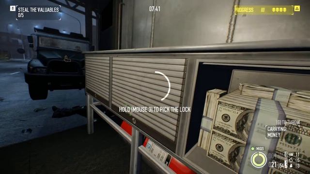 Payday 2 - DW Armored Transport: Harbor, Solo смотреть онлайн
