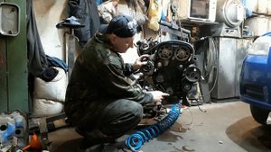 Замена сальников ДВС авео