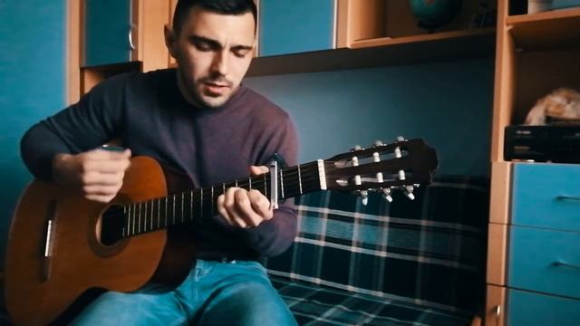 ЖЕМЧУГА В ВОЛОСАХ очень красивая песня под гитару кавер Тепикин Андрей 2021 смотреть онлайн