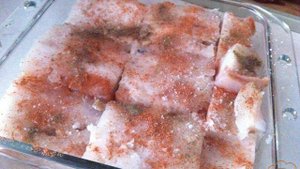 Запеченное филе трески под сыром