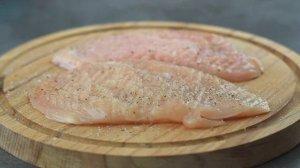 Куриная грудка в кляре! Легкий рецепт на ужин