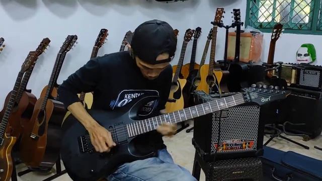 CORT EVL-X4 GITAR ROCK METAL смотреть онлайн